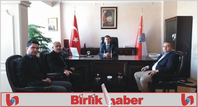 AKMÜB, Yeni Emniyet Müdürü Hüner’e Hayırlı Olsun Ziyaretinde Bulundu