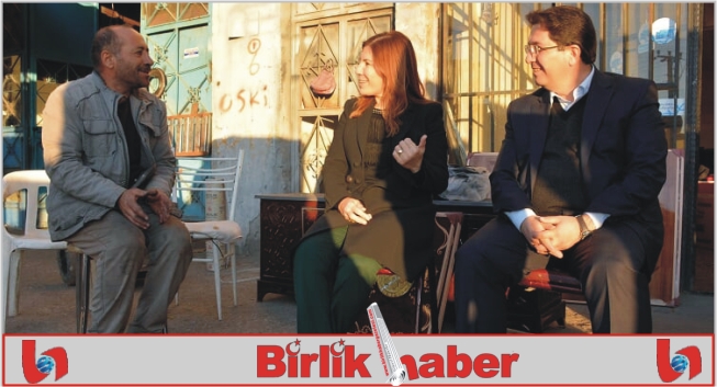 Ak Parti Grup Başkan Vekili İnceöz ve Başkan Yazgı, Esnafları Ziyaret Etti