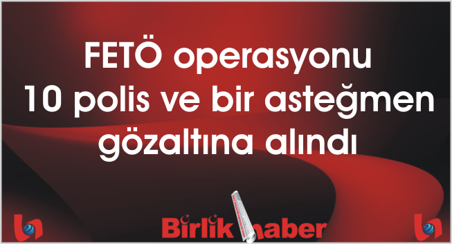 Aksaray merkezli 7 ilde FETÖ operasyonu