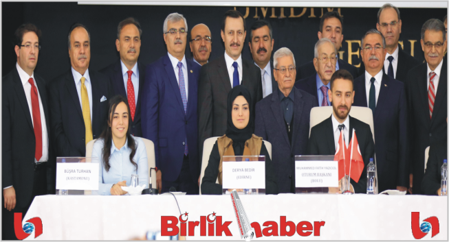 Başkan Yazgı, Ankara’da Milli Eğitim Bakanı İsmet Yılmaz’la Birlikte