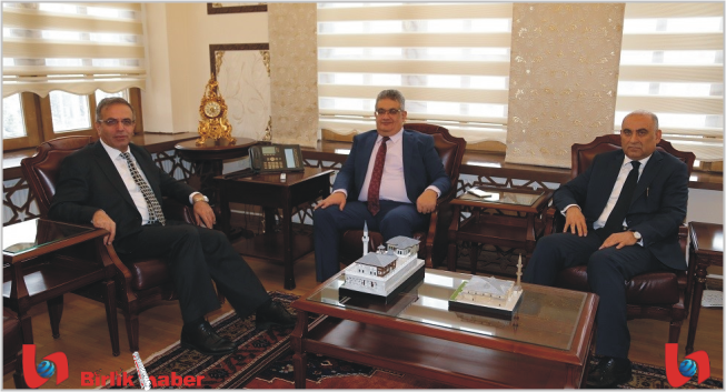 ÖSYM Başkanı ile Başbakanlık Müsteşar Yardımcısı’ndan Vali Pekmez’e ziyaret