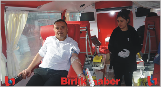 AK Parti İl Teşkilatından Kan Bağışı