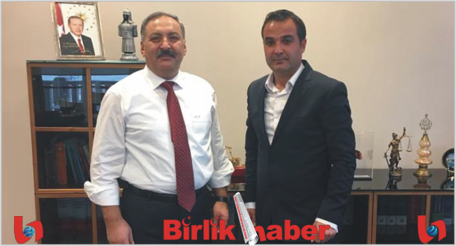 Aksaraylı iş adamı, Cumhurbaşkanı Genel Sekreterliğini ziyaret etti