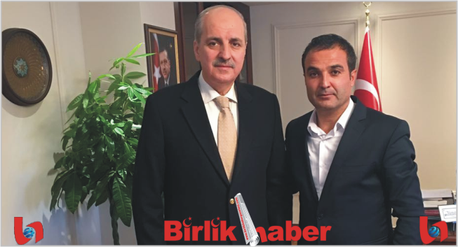 Aksaray’lı iş adamı, Başbakan Yardımcısı Kurtulmuş’u ziyaret etti