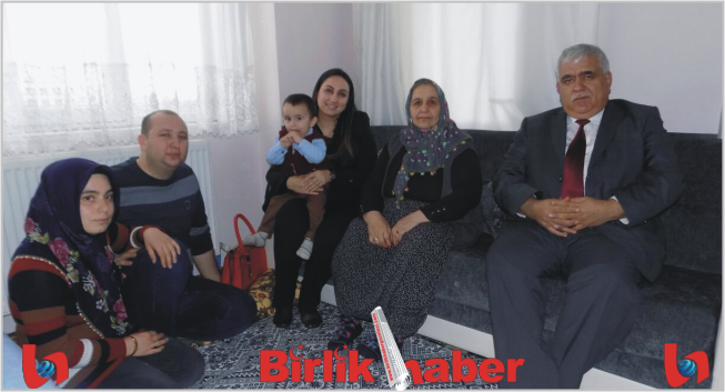 Pekmez Hanımefendi Şehit Ailelerini ziyaret etmeye devam ediyor