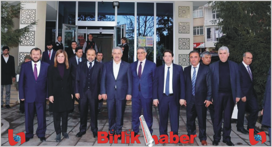 Bakan Arslan, Başkan Yazgı’yı Ziyaret Etti
