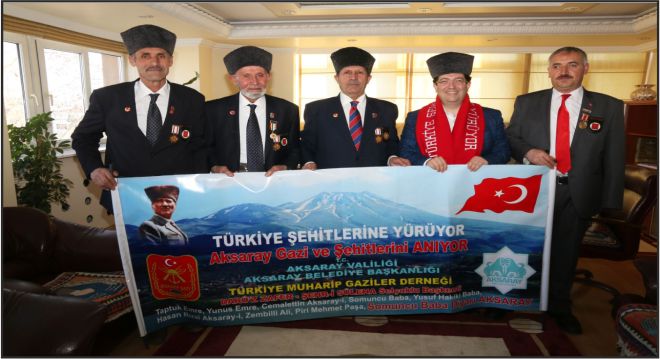 Gazilerden Başkan Yazgı’ya Teşekkür