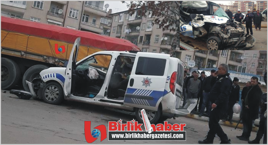 Polis otosu Tırın altına Girdi