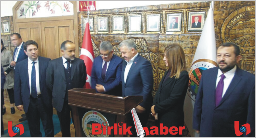 Ulaştırma, Denizcilik Ve Haberleşme Bakanı Arslan Aksaray’da