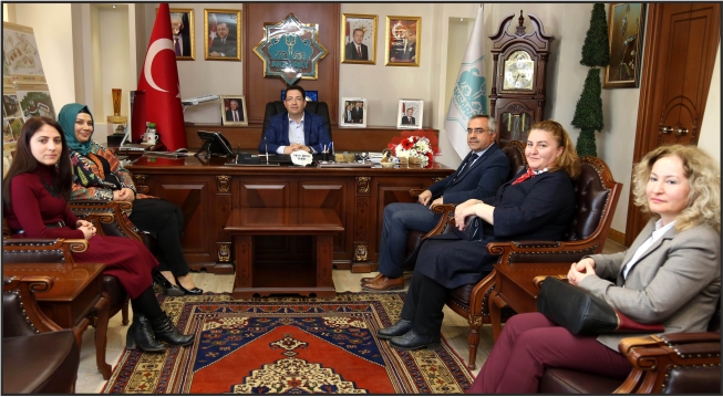 ASPİM’den Başkan Yazgı’ya ‘Kadınlar Günü’ Ziyareti