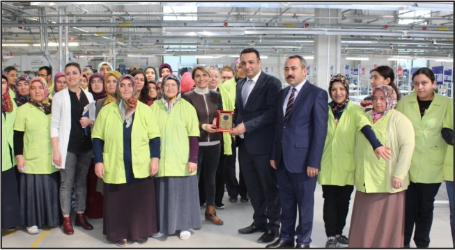 Aksaray İşkur’dan Kadın İşçileri Anlamlı Ziyaret