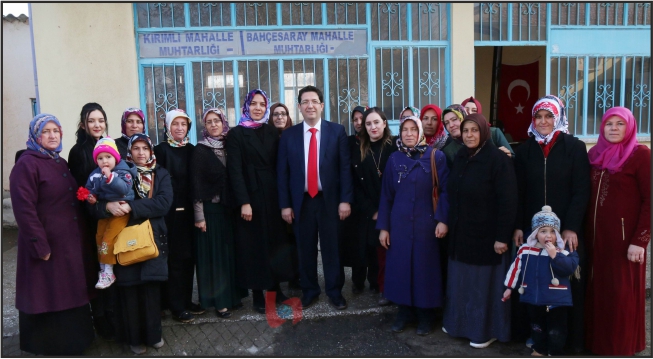 Başkan Yazgı Hamidiye Mahallesinde Halkla Buluştu