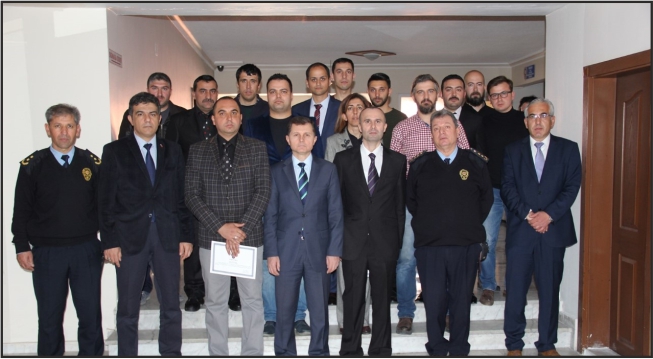 Olay Yeri İnceleme Eğitimine Katılan Personele Sertifika Verildi