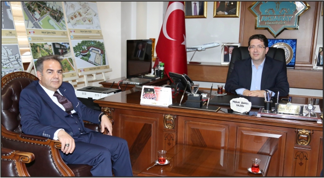 POMEM Müdüründen Başkan Yazgı’ya Nezaket Ziyareti