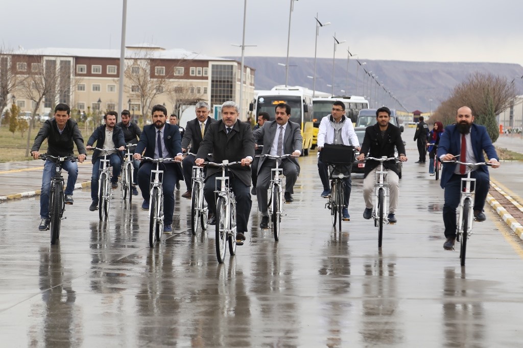 Asü’de Bisiklet İstasyonu Açıldı