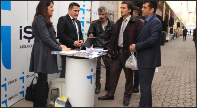 İŞKUR İş ve Meslek Danışmanlarıyla Sahada