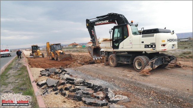 Organize Sanayi Bölgesi Yolunda Çalışmalar Devam Ediyor