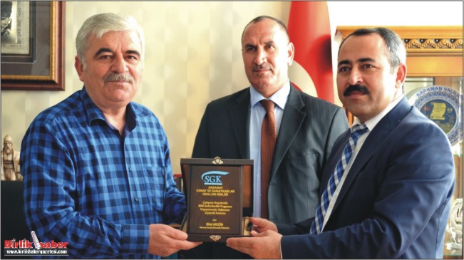 Ceylan “Bu Plaketi 32 Bin Üyem Adına Alıyorum”