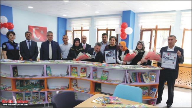 İl Emniyet Müdürlüğü Tarafından Yaptırılan Kütüphanelerin Açılışı Yapıldı
