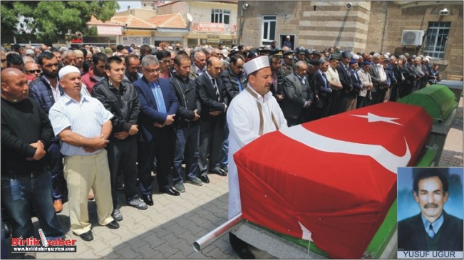 Kıbrıs Gazisi Yusuf Uğur dualarla uğurlandı