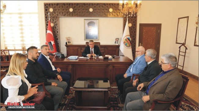 Türk Kızılayı Aksaray Şubesinden Vali Pekmez’e ziyaret