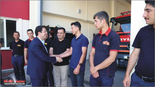 İtfaiye Teşkilatımız Çok Güçlü Bir Yapıya Kavuştu