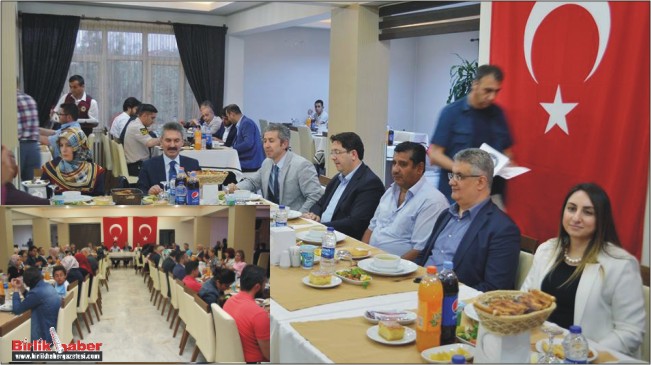 Şehit yakınları ve gaziler iftarda buluştu