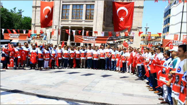 15 Temmuz Direniş Ruhu Yolumuzu Aydınlatmaya Devam Edecek!