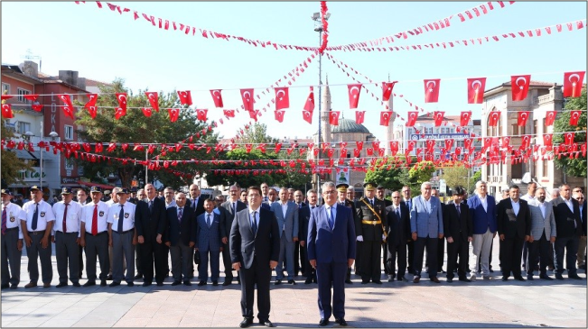 30 Ağustos Zafer Bayramı Aksaray’da Törenle Kutlandı