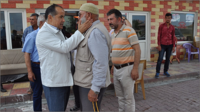 Milletvekili Aydoğdu ilçe ve köylerde incelemelerde bulundu