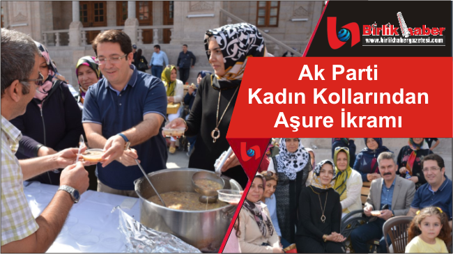 Ak Parti Kadın Kollarından Aşure İkramı