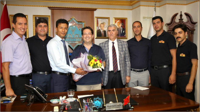 Başkan Yazgı İtfaiye Teşkilatımızla Gurur Duyuyorum