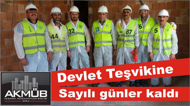 Devlet Teşvikini Kaçırmayın