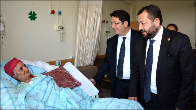 Protokol Üyeleri Bayramda Onları Unutmadı