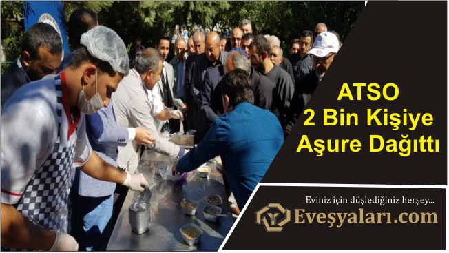 ATSO 2 Bin Kişiye Aşure Dağıttı