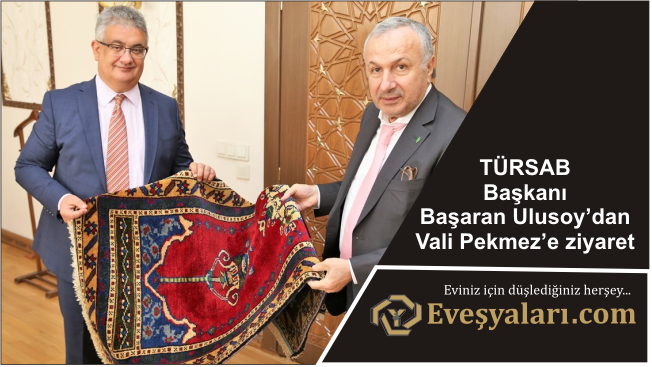 TÜRSAB Başkanı Başaran Ulusoy’dan Vali Pekmez’e ziyaret