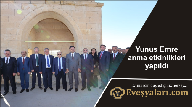 Yunus Emre anma etkinlikleri yapıldı
