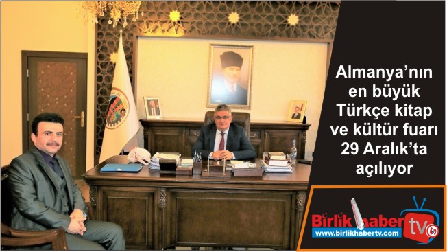 Almanya’nın en büyük Türkçe kitap ve kültür fuarı 29 Aralık’ta açılıyor