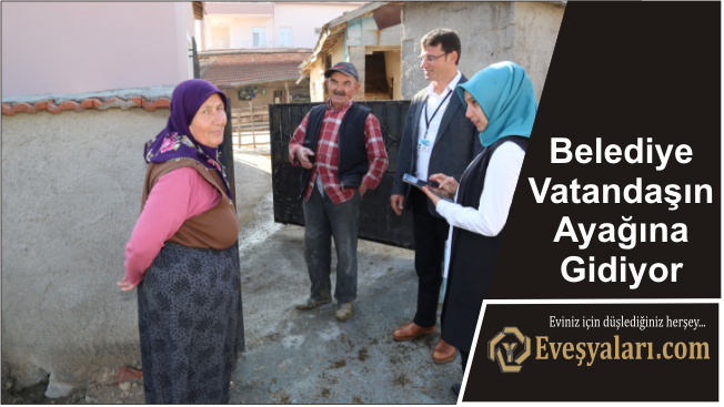 Belediye Vatandaşın Ayağına Gidiyor