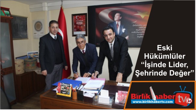 Eski Hükümlüler “İşinde Lider, Şehrinde Değer”