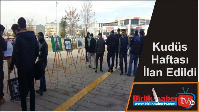 Kudüs Haftası İlan Edildi