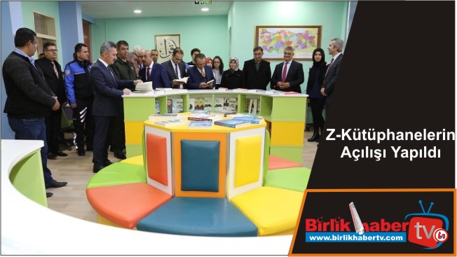 Z-Kütüphanelerin Açılışı Yapıldı