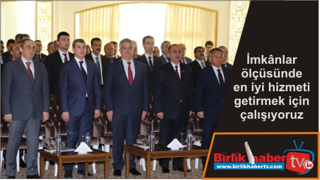 İmkânlar ölçüsünde en iyi hizmeti getirmek için çalışıyoruz