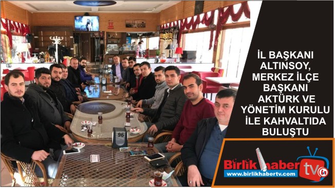 Başkanlar Yönetim Kurulu ile Kahvaltıda Buluştu