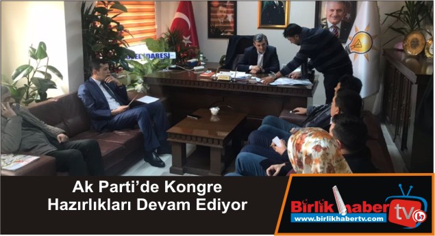 Kongre Çalışmaları Devam Ediyor