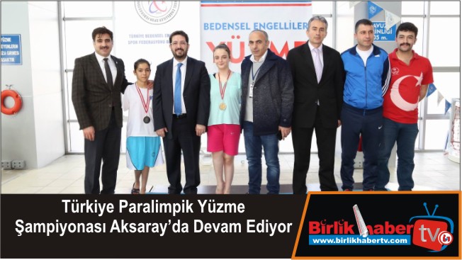 Türkiye Paralimpik Yüzme Şampiyonası Aksaray’da Devam Ediyor