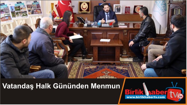 Vatandaş Halk Gününden Menmun
