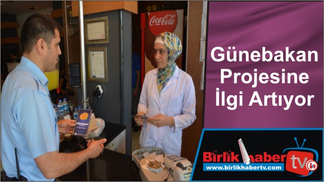 Günebakan Projesine İlgi Artıyor