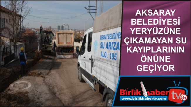 Kayıp Kaçak Su İle Mücadele Devam Ediyor