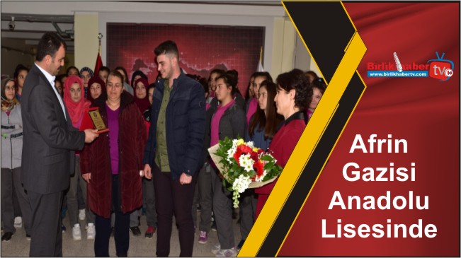 Afrin Gazisi Anadolu Lisesinde
